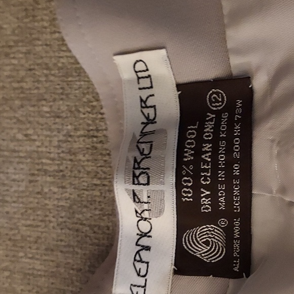 Eleanor P. Brenner Ltd. 100% Wool Womens Slacks Sz 12 - Picture 5 of 9